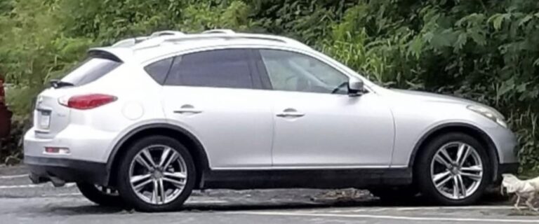SILVER INFINITY EX35 STOLEN FROM DRAKES SEAT