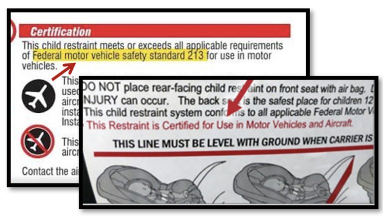 VIOHS - NON-COMPLIANT CAR SEATS FOUND IN USVI